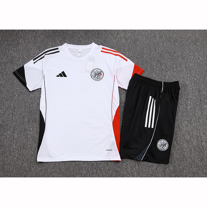 Chandal del Ajax Manga Corta 25-26 Blanco - Pantalon Corto